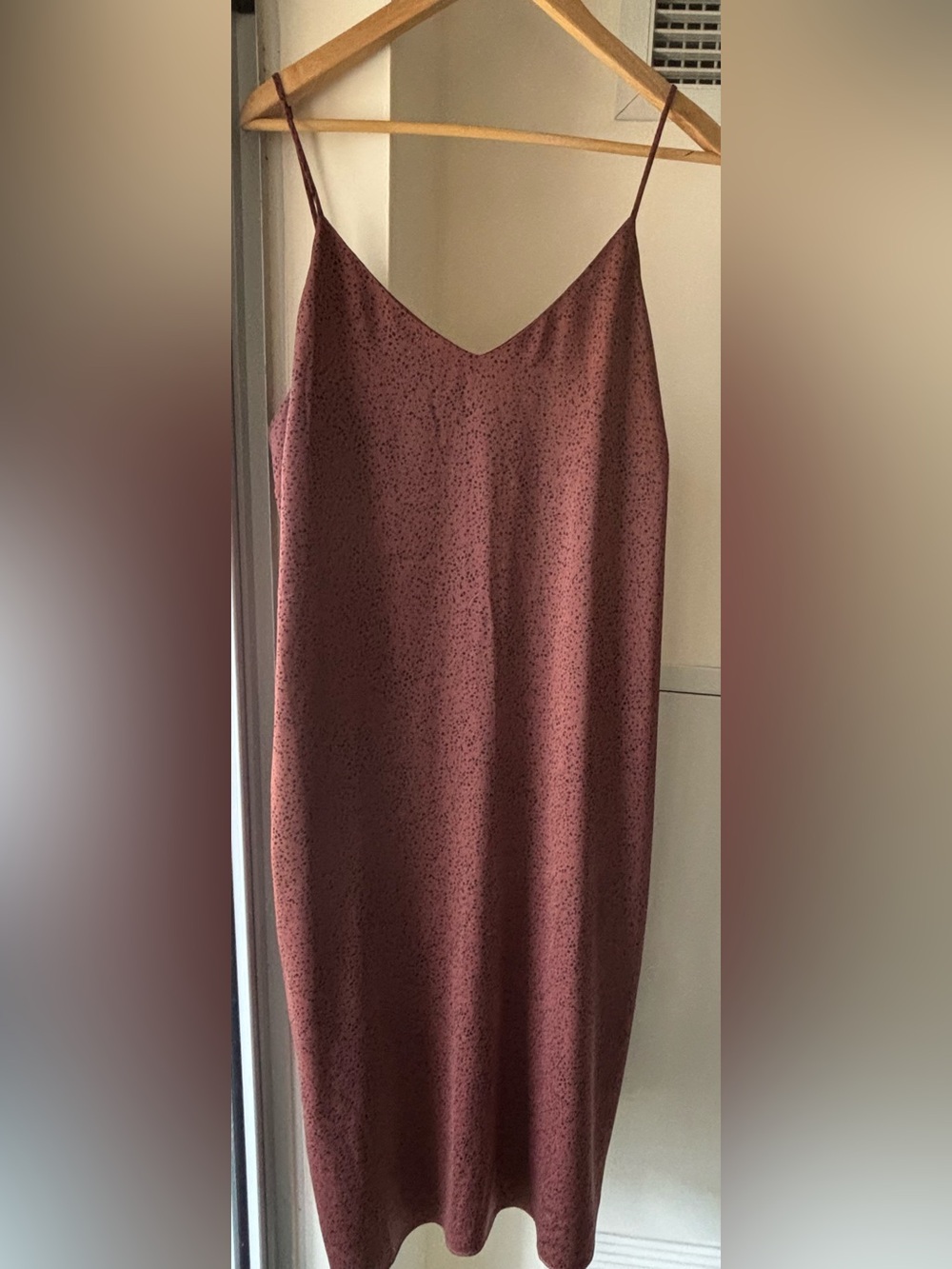 Reitmans Dusty Rose (or brown) patterned Maxi Skirt